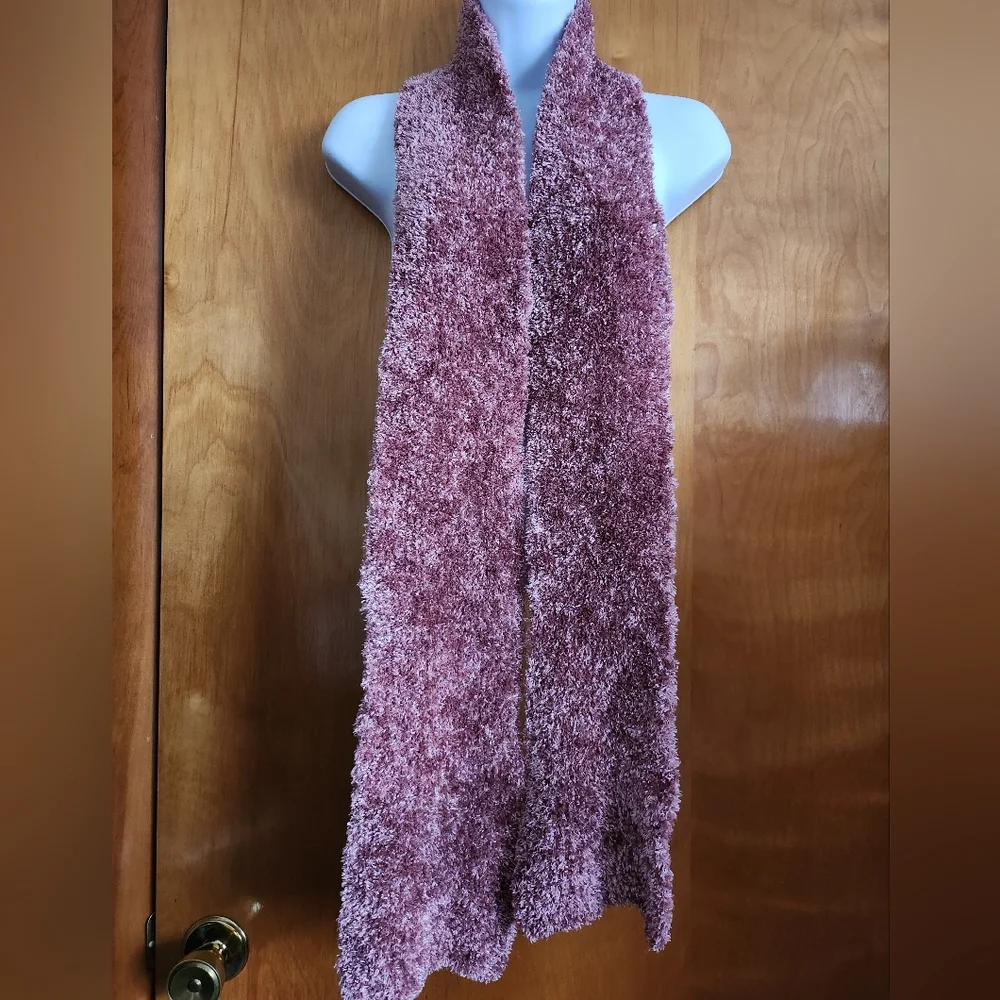 VTG Dusty Rose Scarf Acrylic